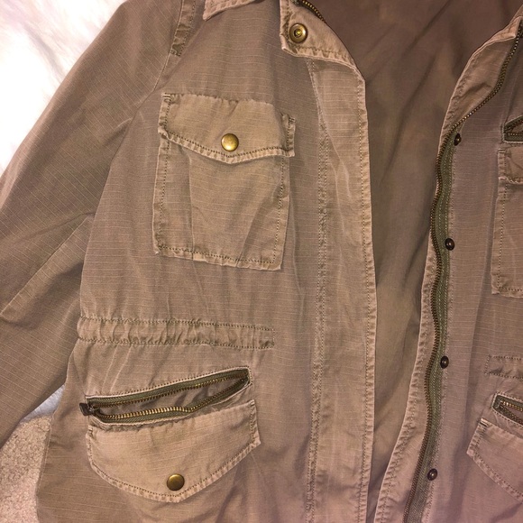 Army Green Spring Jacket - Picture 3 of 4